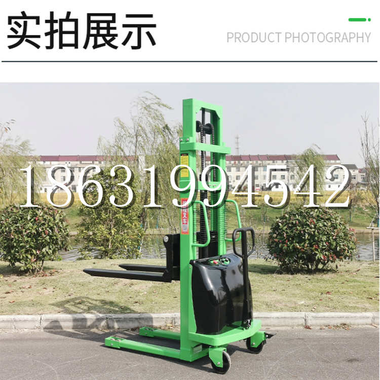 吉林市电动叉车堆高车液压铲车电瓶1吨2吨站驾步行式小型全自动叉车